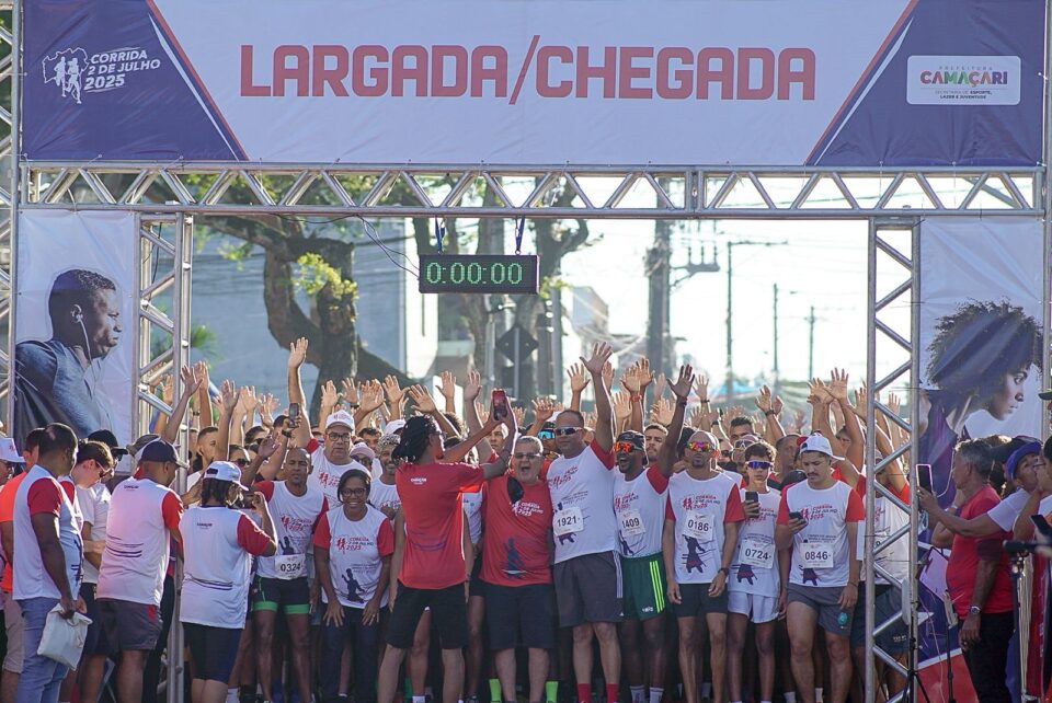CAMAÇARI: Corrida 2 de Julho pretende reunir cerca de 2.500 atletas em Camaçari