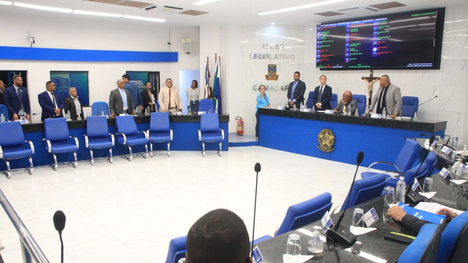 Sessão ordinária da Câmara de Camaçari não será realizada nesta terça